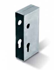 Корпус замка 129 оцинкованный 128/10