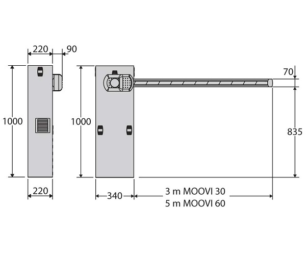 MOOVI 60 (стрела прямоугольная 6,4 м)  - изображение 2