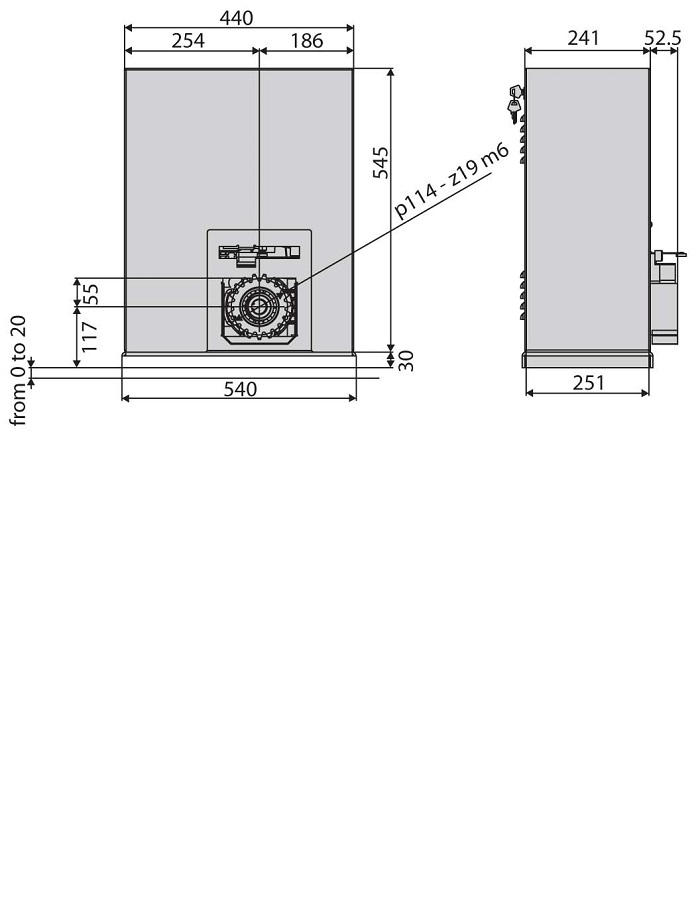 Гидравлический привод SP 3500 TRI 400 - изображение 3