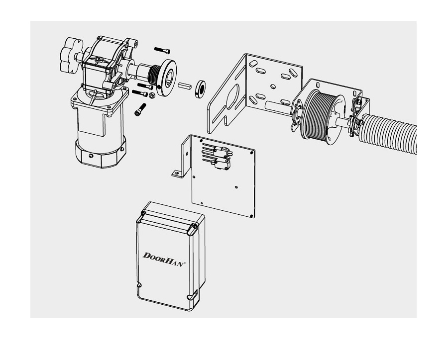 Электропривод осевой SHAFT-20 KIT - изображение 3